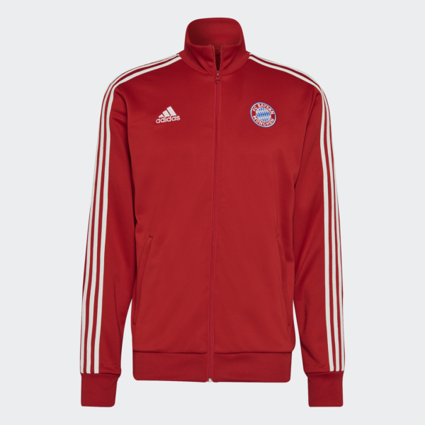 ADIDAS FC BAYERN 3 STRIPES TRACK JACKET MENS Poobie Naidoos