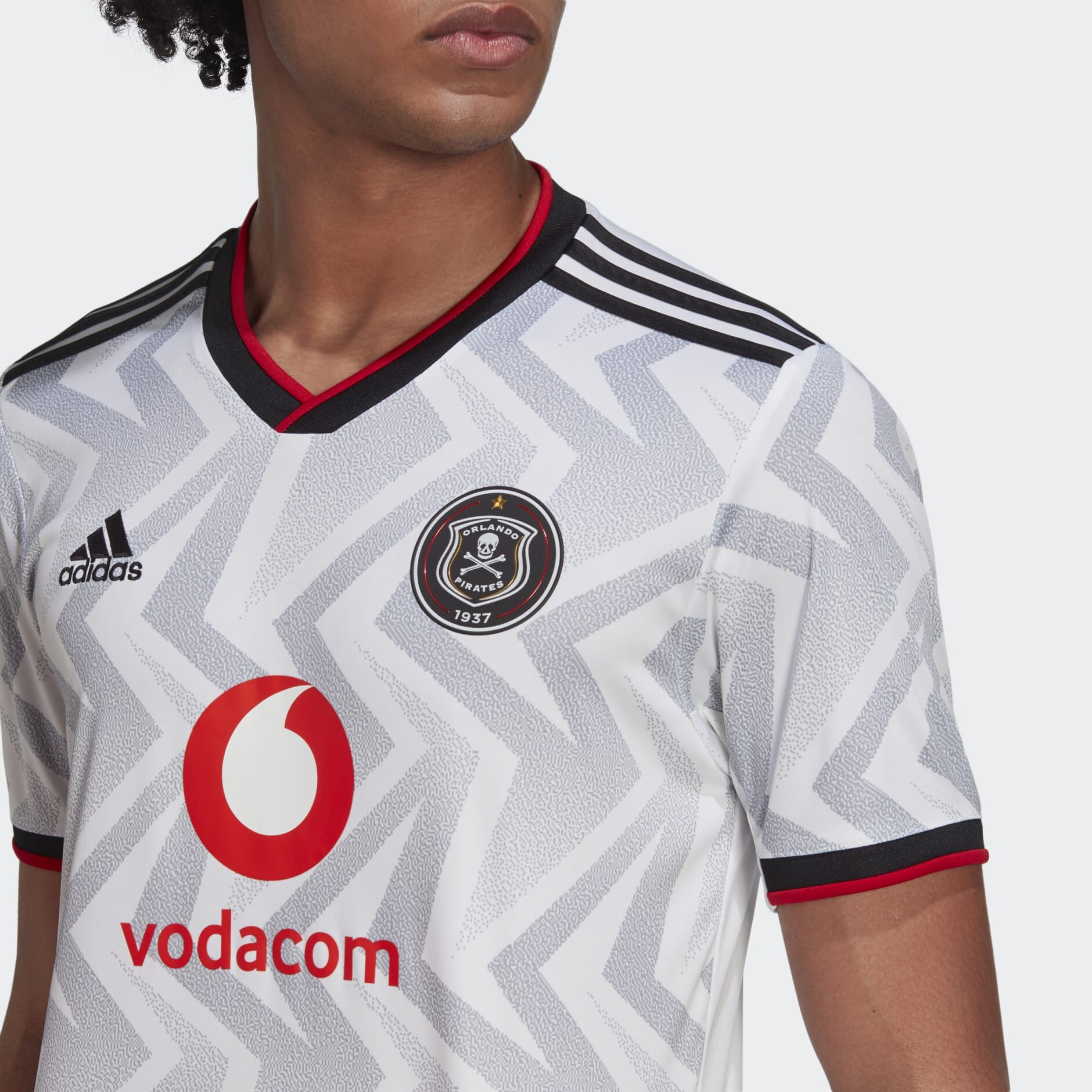 Buy adidas Black Orlando Pirates FC 21/22 Home Jersey from the