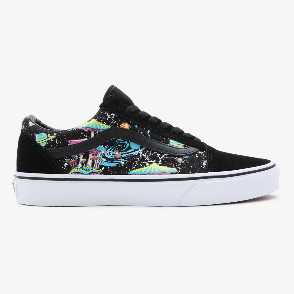Classic vans old skool skate colorful rainbow sole hot sale