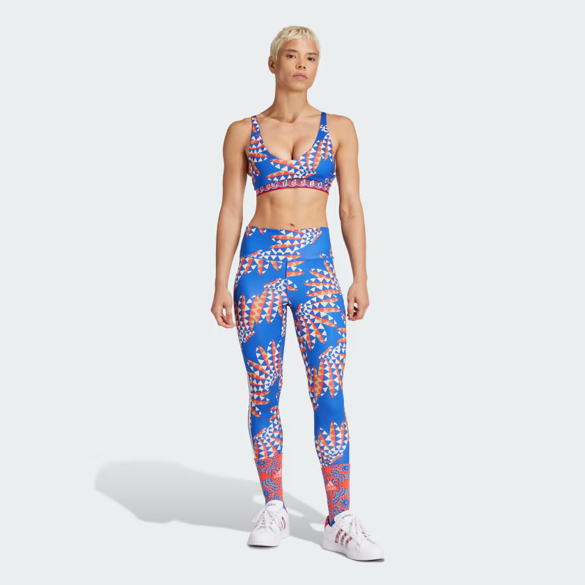 ADIDAS X FARM RIO 7 8 LEGGINGS TIGHTS LADIES Poobie Naidoos