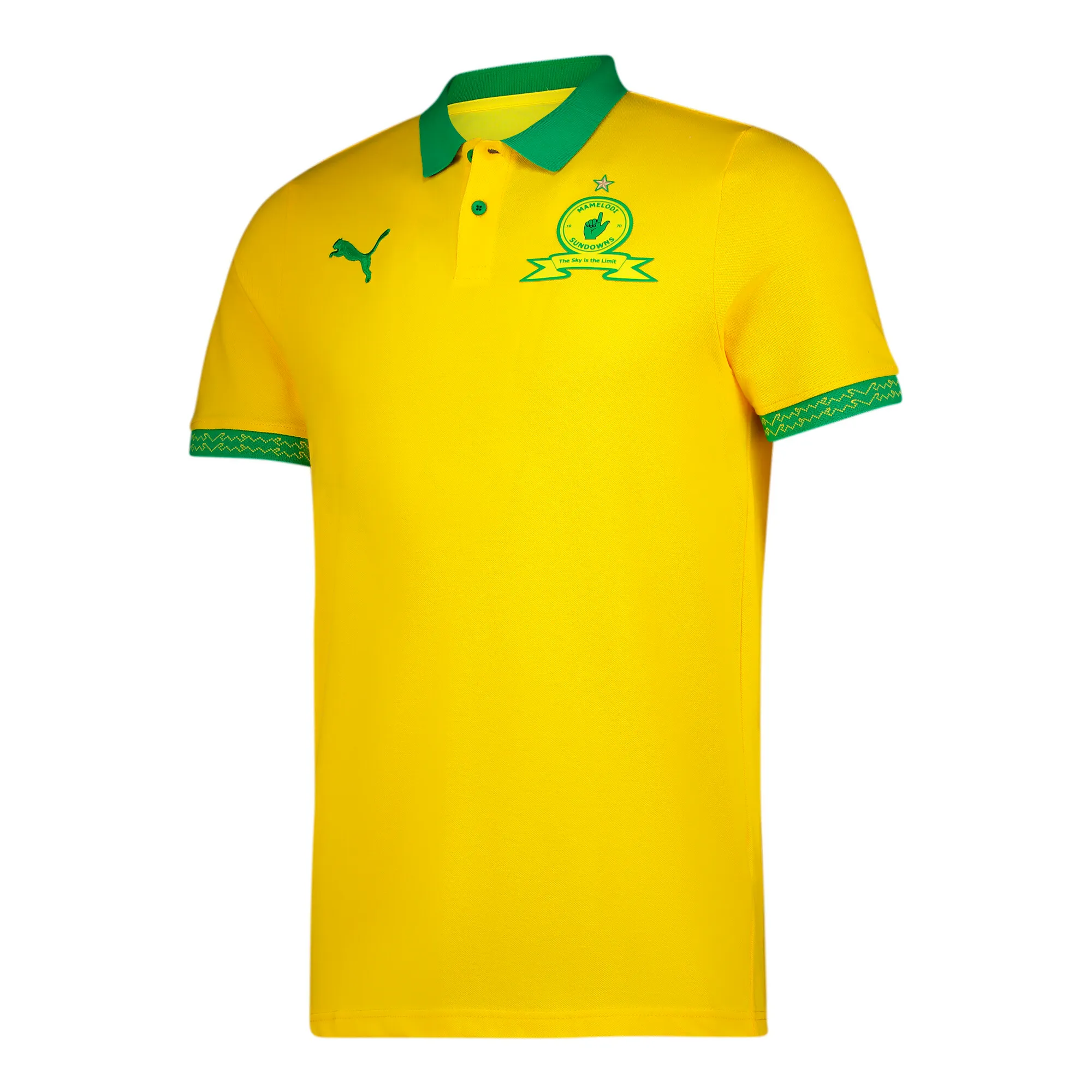 PUMA MAMELODI SUNDOWNS FC PIQUE POLO 2024 25 MENS Poobie Naidoos